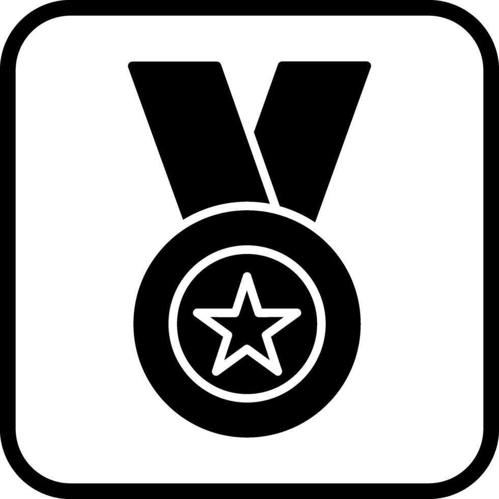 icône de vecteur de médaille