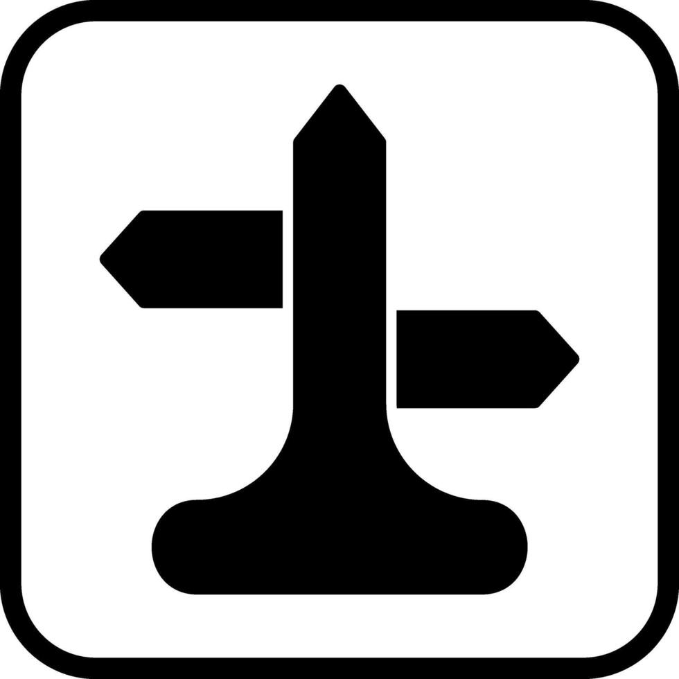 icône de vecteur de directions