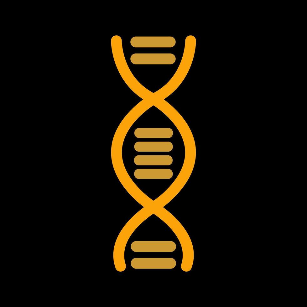 icône de vecteur de structure adn