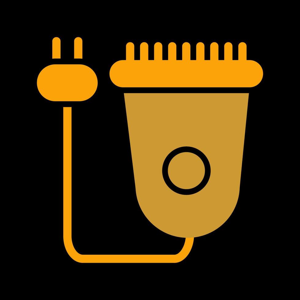 icône de vecteur de tondeuse