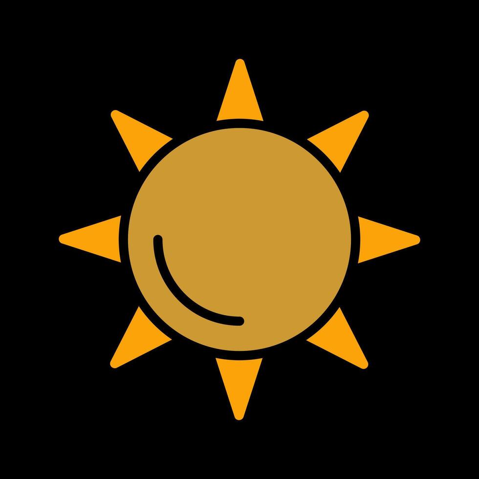 Soleil ii vecteur icône
