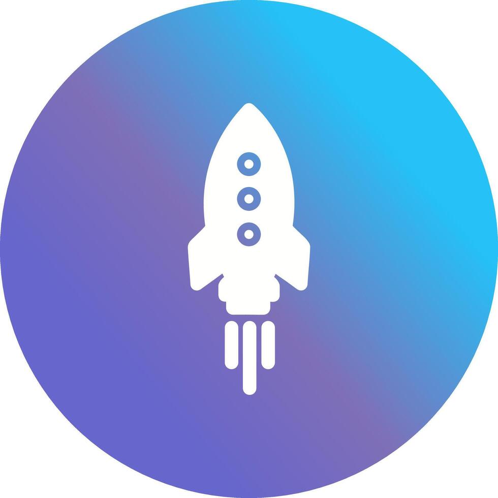 icône de vecteur de fusée