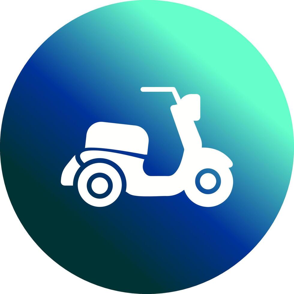 icône de vecteur de scooter