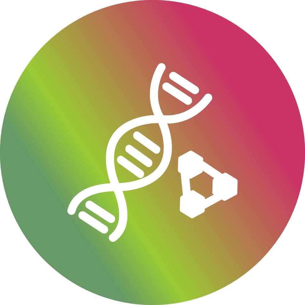 icône de vecteur d'adn