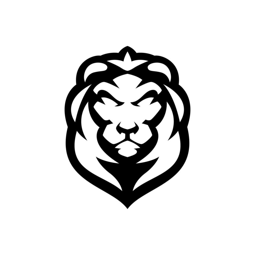modèles de conception de logo de lion vecteur