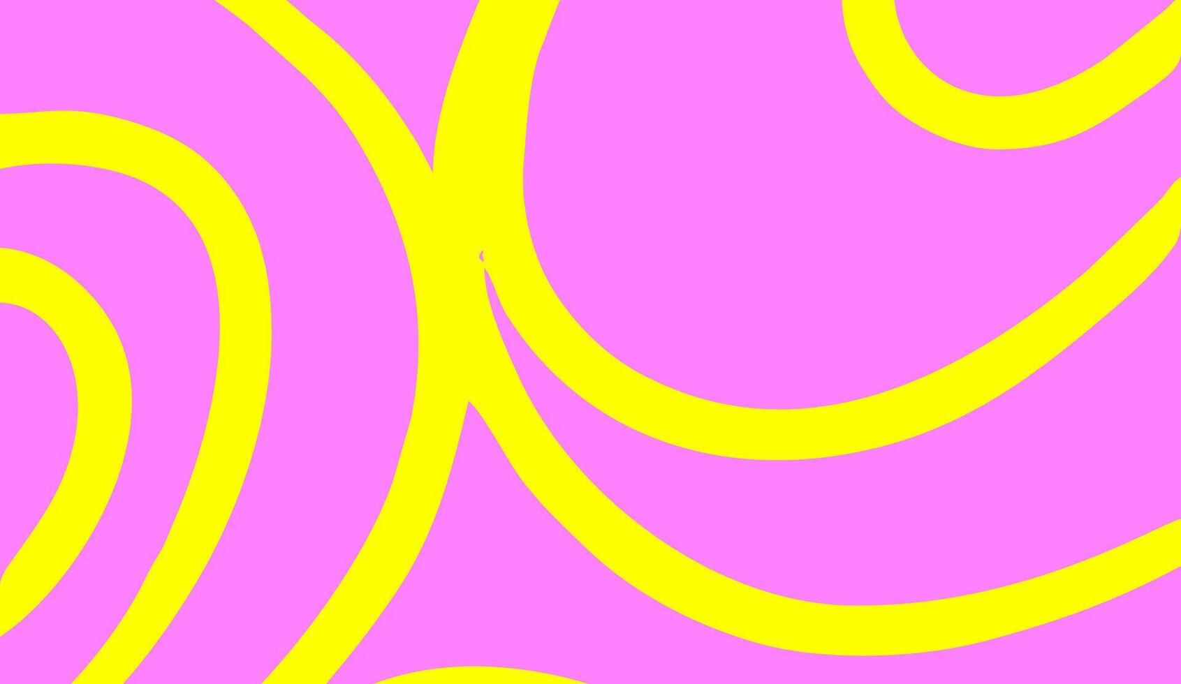 abstrait rayures Contexte .dans moderne rose et Jaune couleurs et dessin à main levée style vecteur