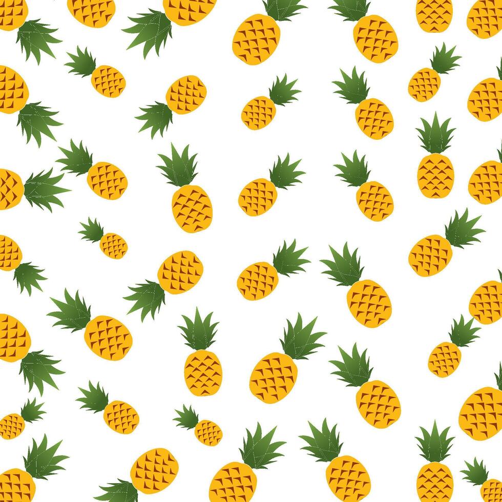 fond d'ananas de vecteur