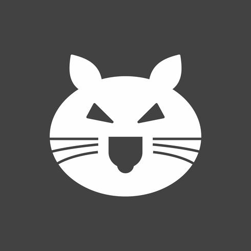 icône de chat de vecteur