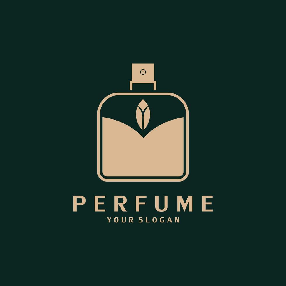 vecteur parfum bouteille Créatif logo modèle. parfait pour votre parfum magasin affaires ou marque.