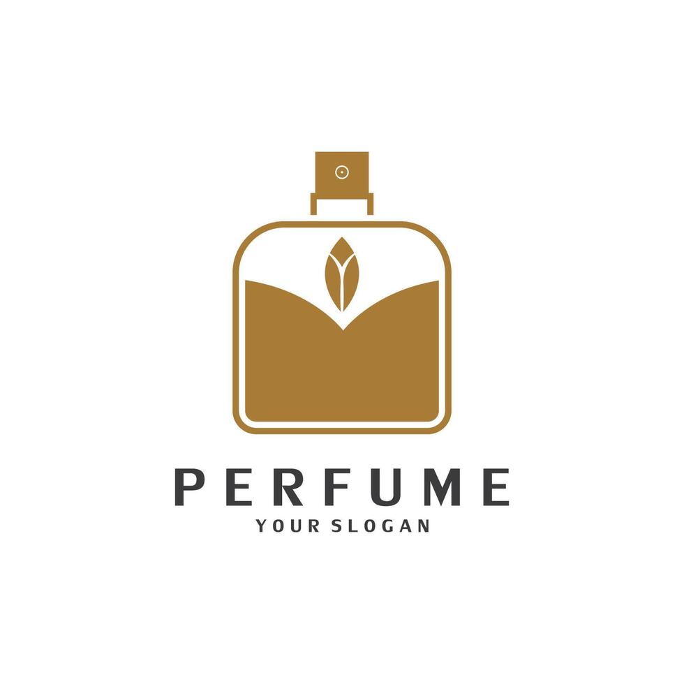 vecteur parfum bouteille Créatif logo modèle. parfait pour votre parfum magasin affaires ou marque.