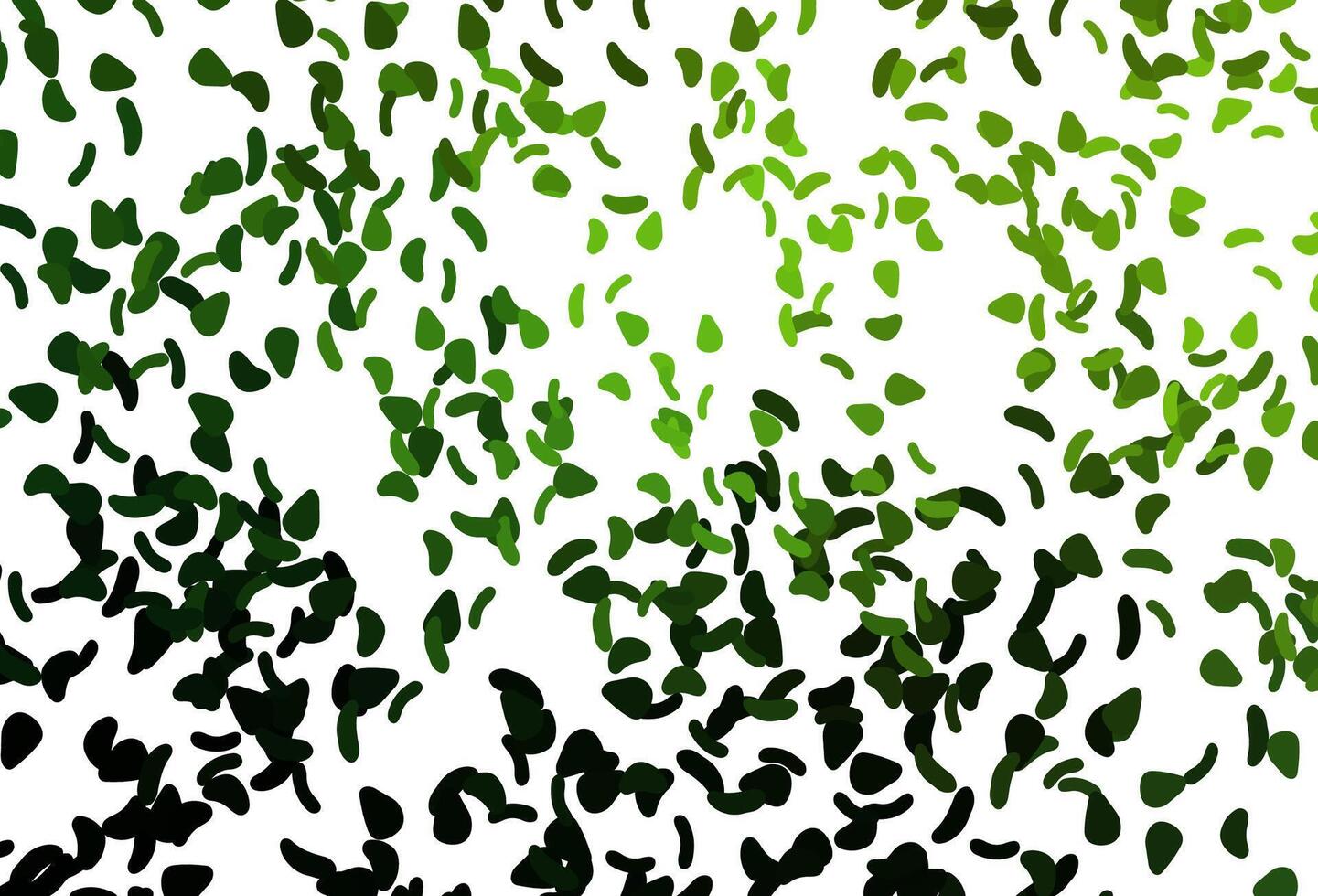 motif vectoriel vert clair et rouge avec des formes chaotiques.