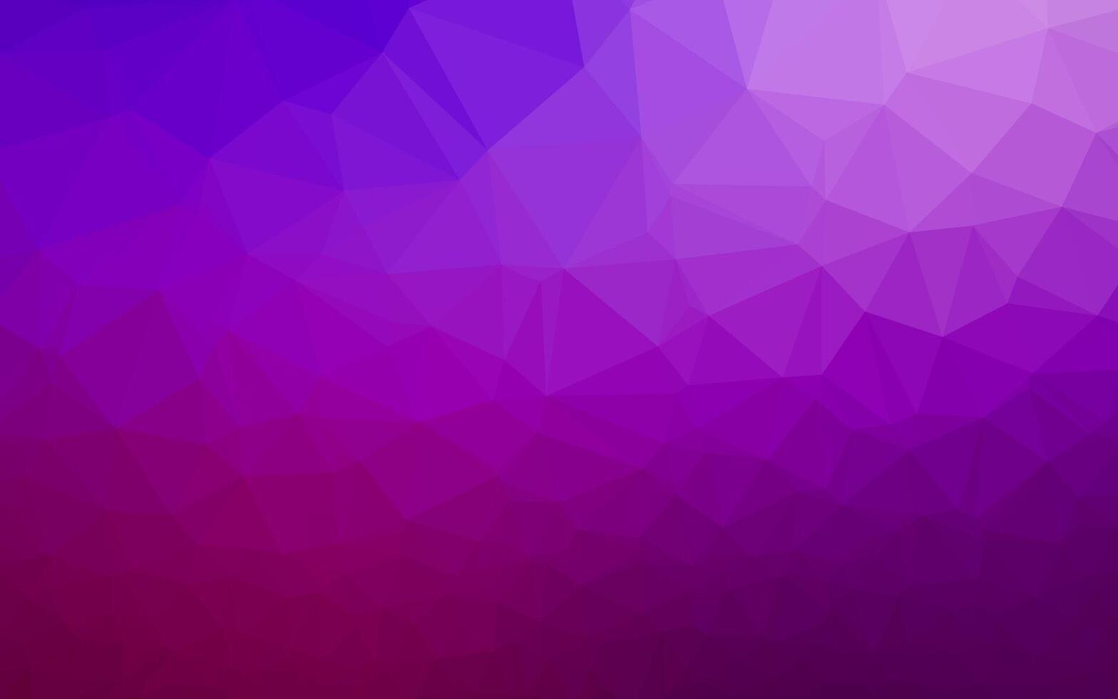 texture de mosaïque triangle vecteur violet clair.