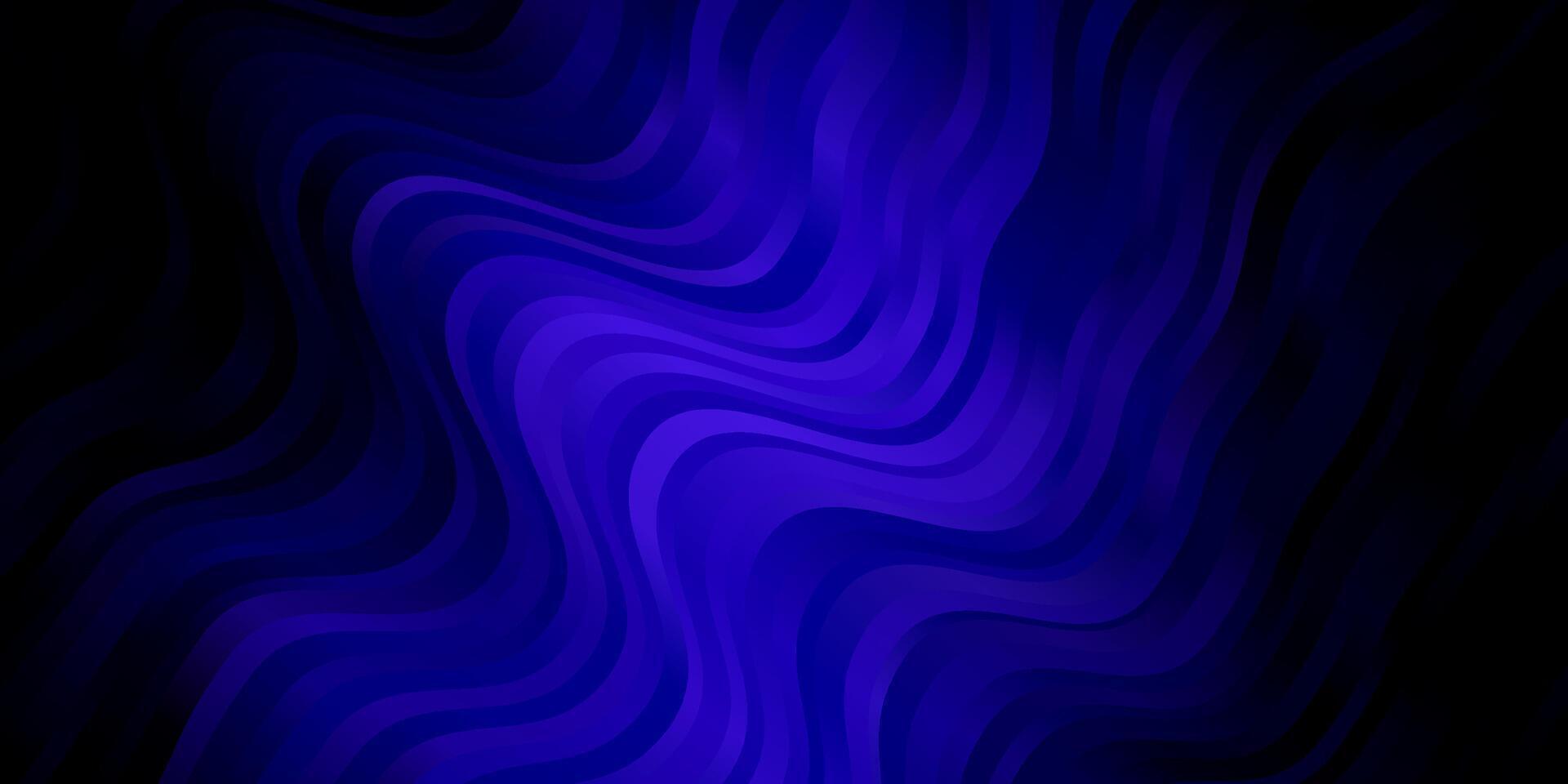 texture vecteur violet foncé avec des courbes.