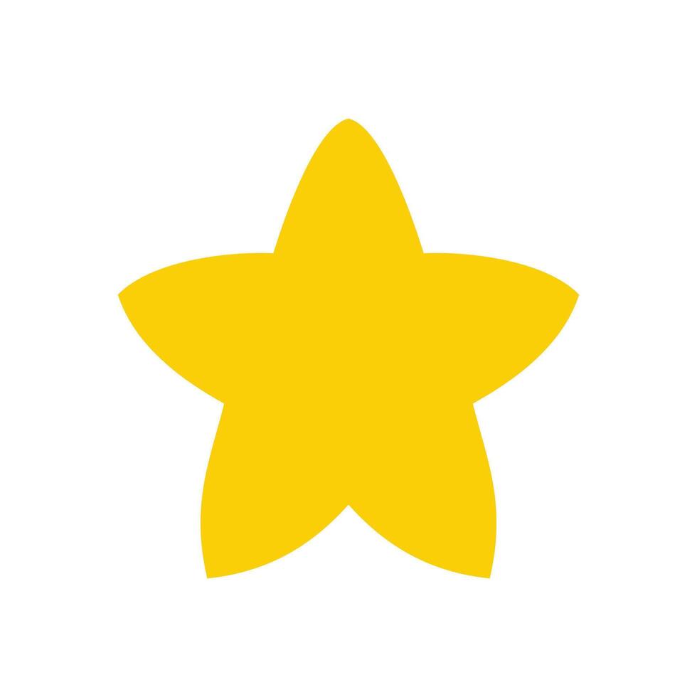 étoile icône vecteur isolé sur blanc Contexte pour votre la toile et mobile app conception, étoile logo concept. Ressources graphique élément conception. vecteur illustration avec étoile thème, prime