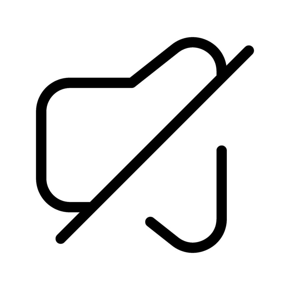 muet icône vecteur symbole conception illustration