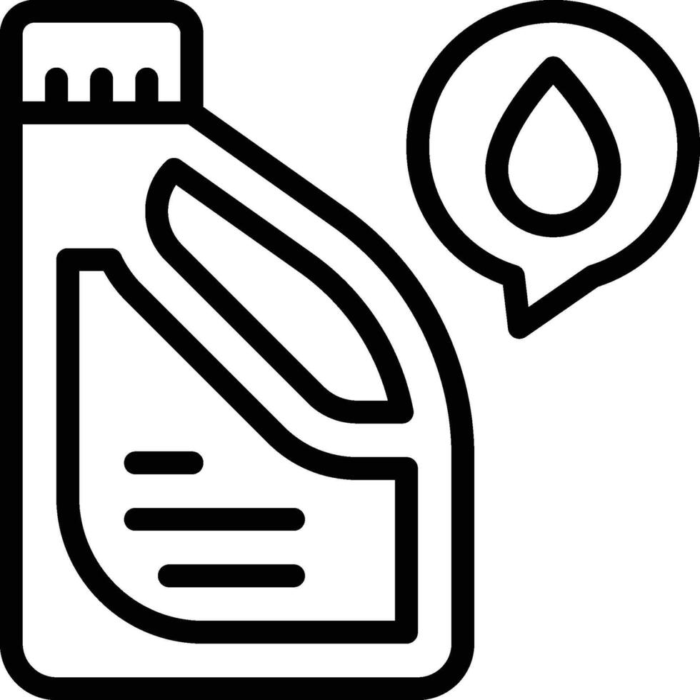 pétrole icône. pétrole bouteille icône vecteur