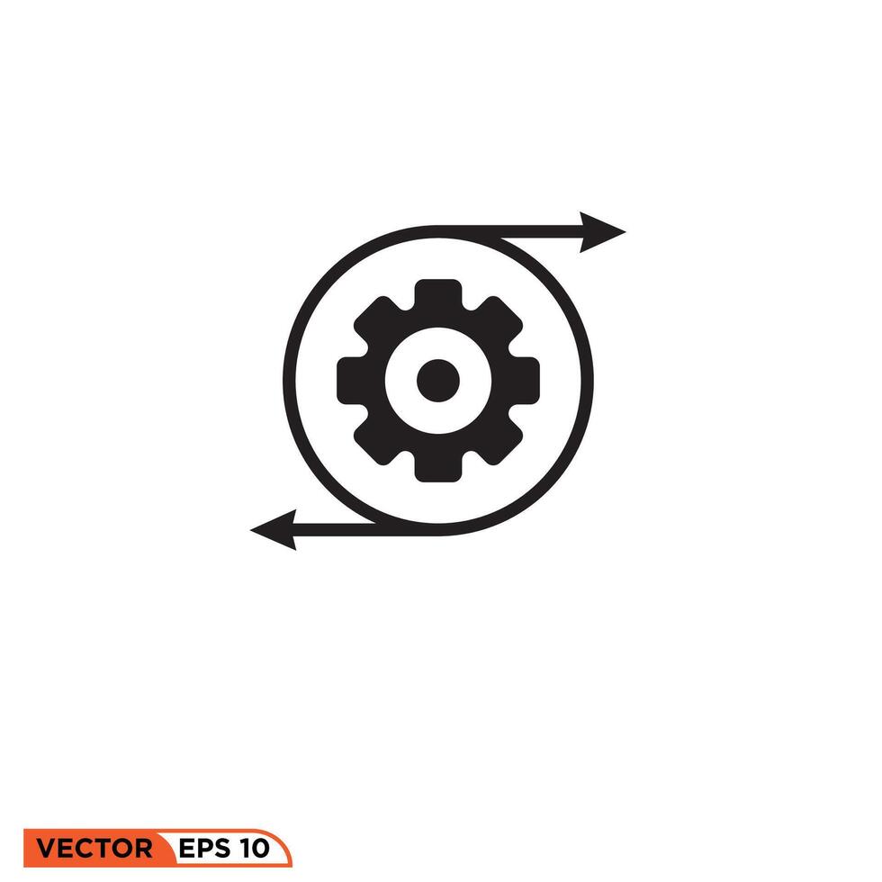 gérer option icône conception vecteur graphique de modèle, signe et symbole