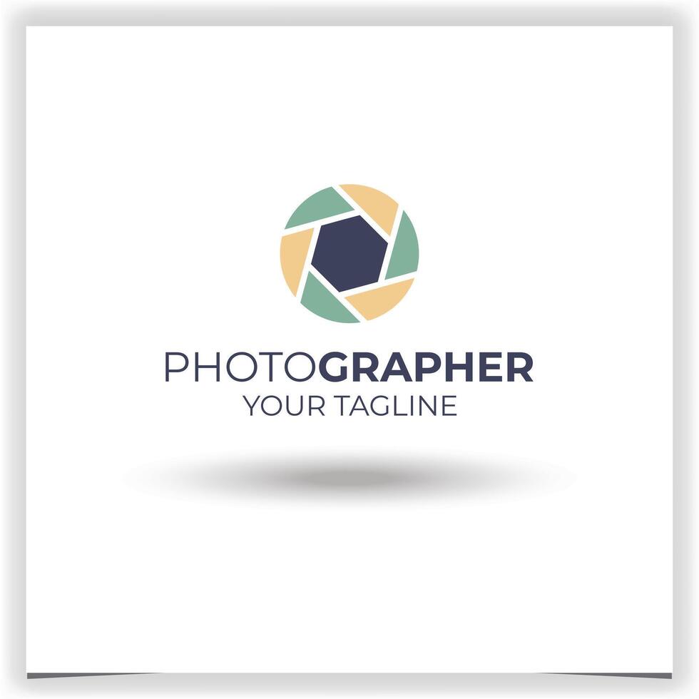 vecteur photo entreprise logo conception modèle