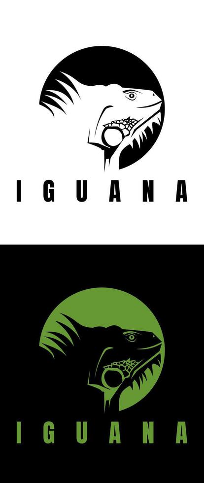 iguane sauvage Ouest conception logo vecteur