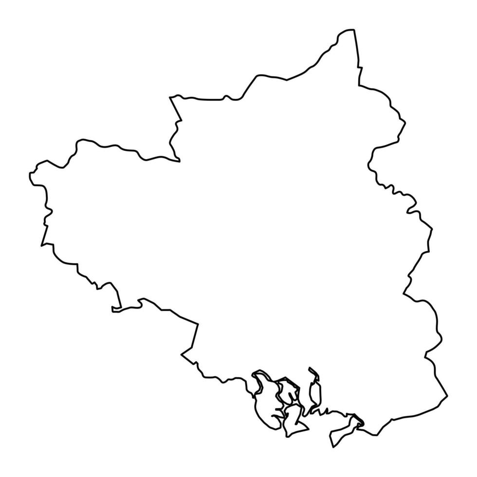 sud-est Région carte, administratif division de vietnam. vecteur illustration.
