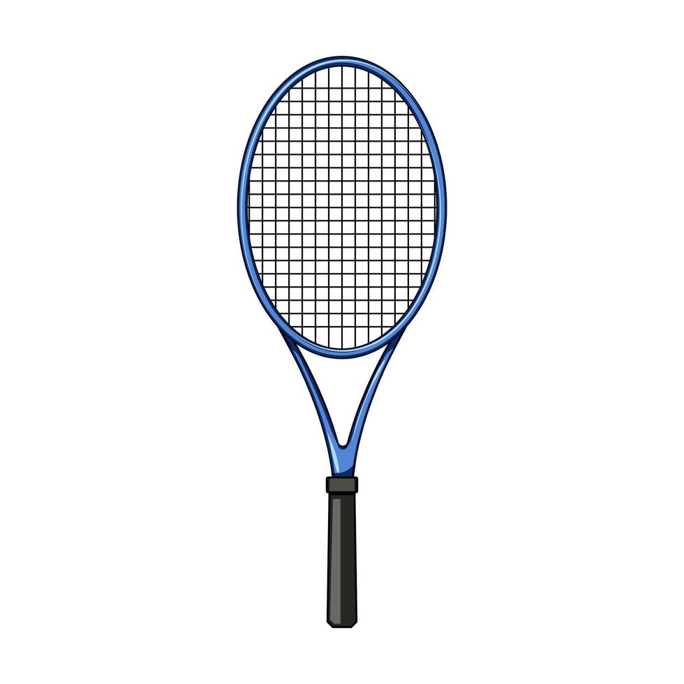 symbole tennis raquette dessin animé vecteur illustration