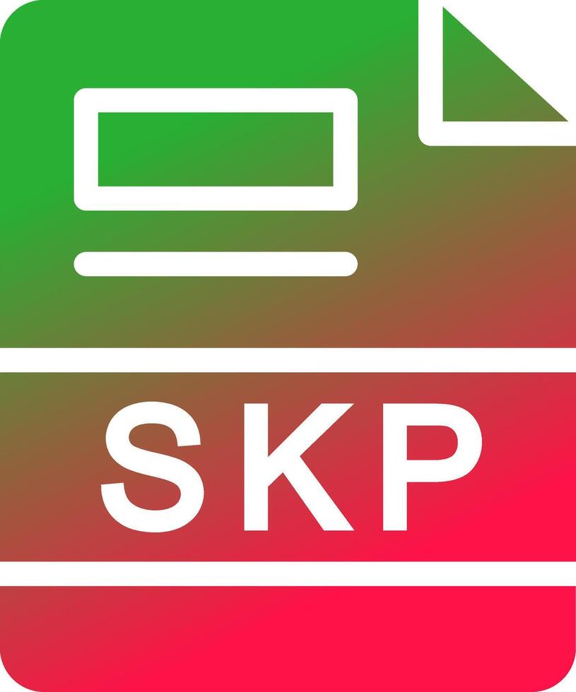 skp Créatif icône conception vecteur
