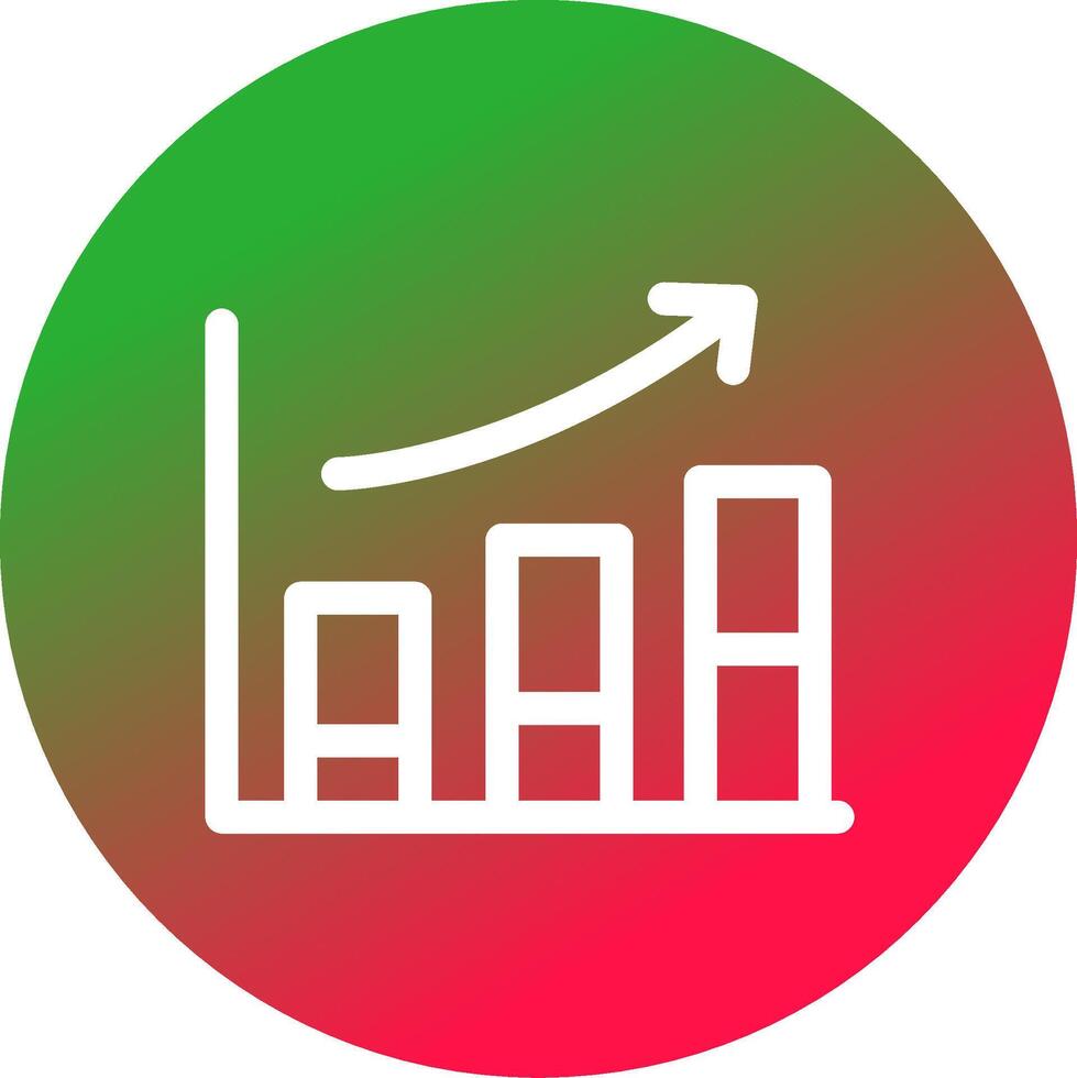 en augmentant cercle processus Créatif icône conception vecteur