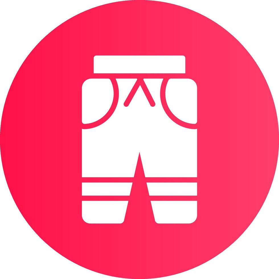 conception d'icône créative de pantalon de ski vecteur