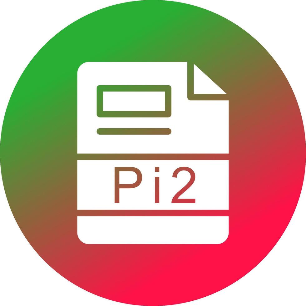 pi2 Créatif icône conception vecteur