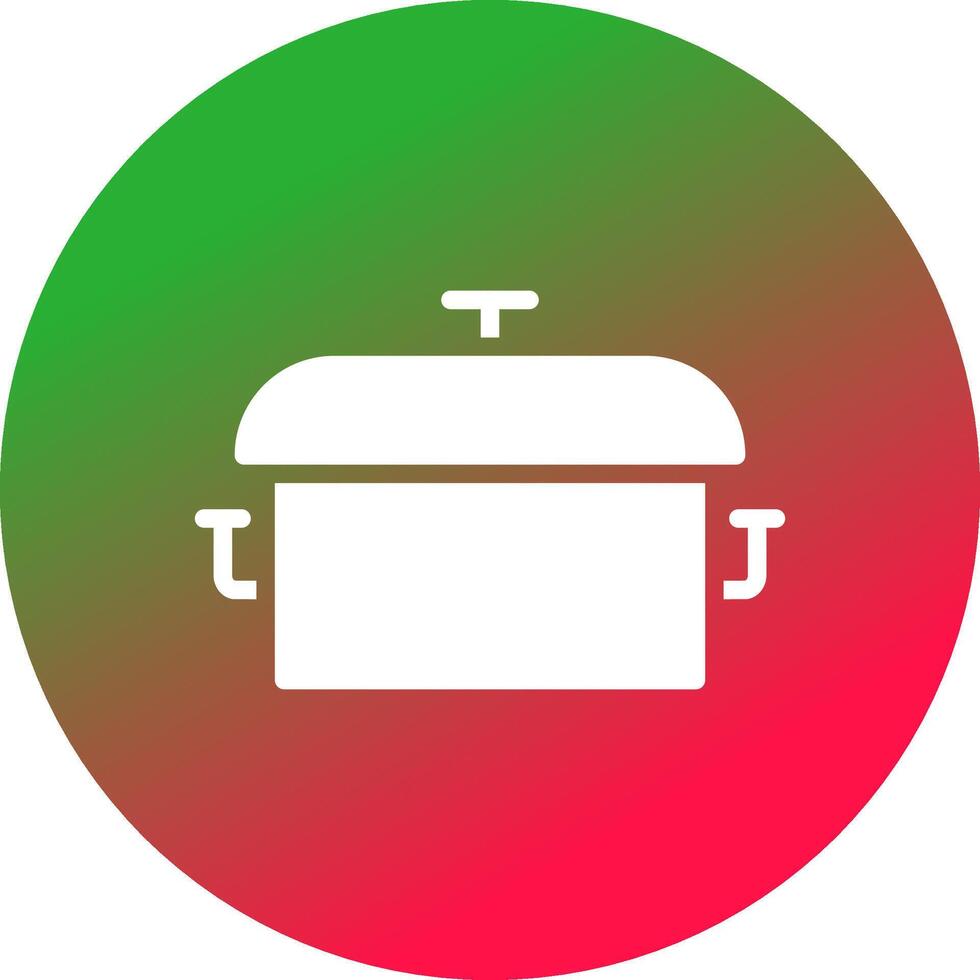 conception d'icône créative marmite vecteur