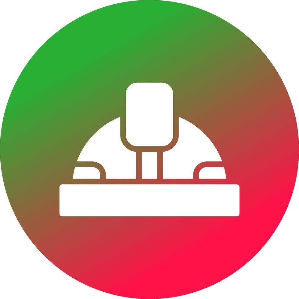 conception d'icône créative casque vecteur