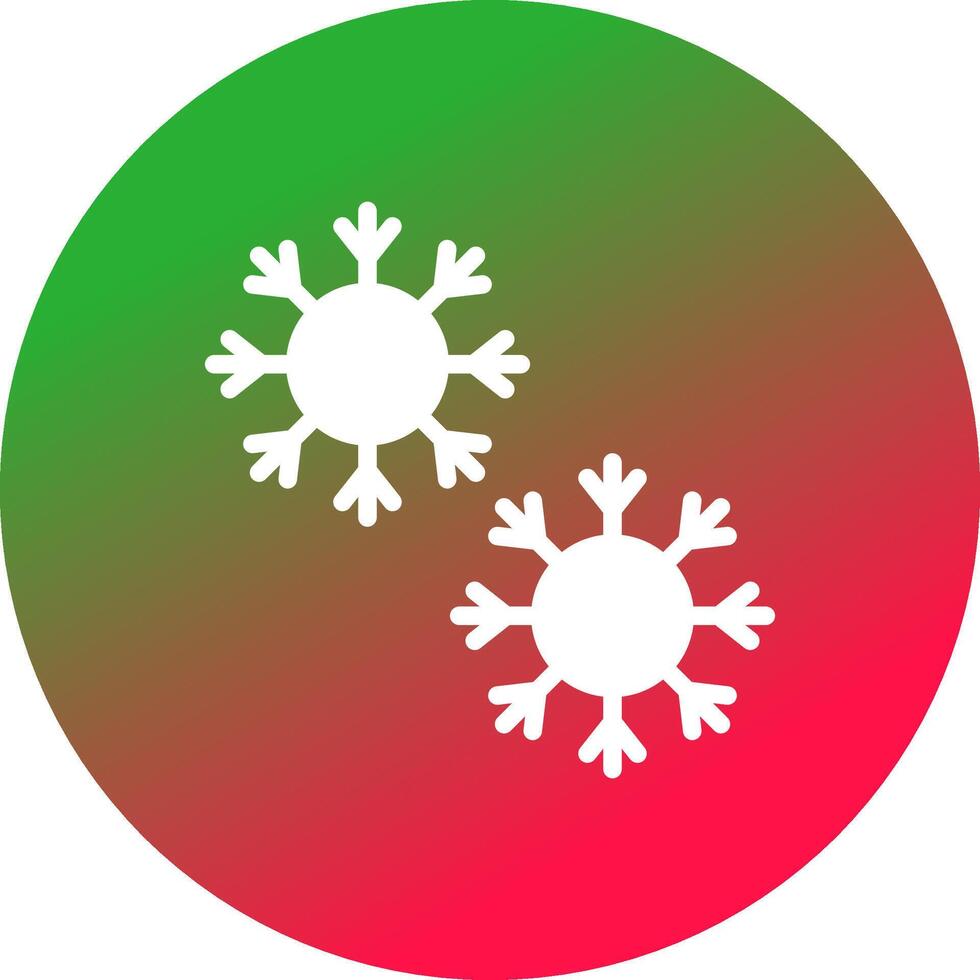 conception d'icône créative flocon de neige vecteur