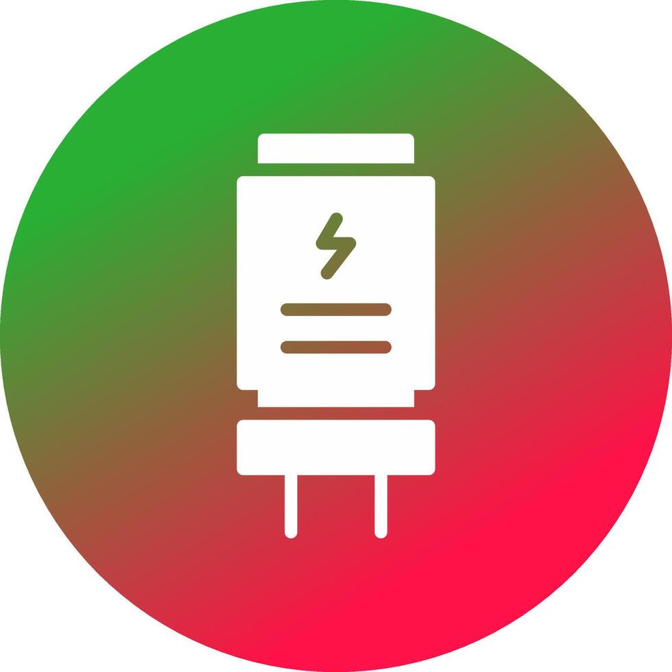 condensateur Créatif icône conception vecteur