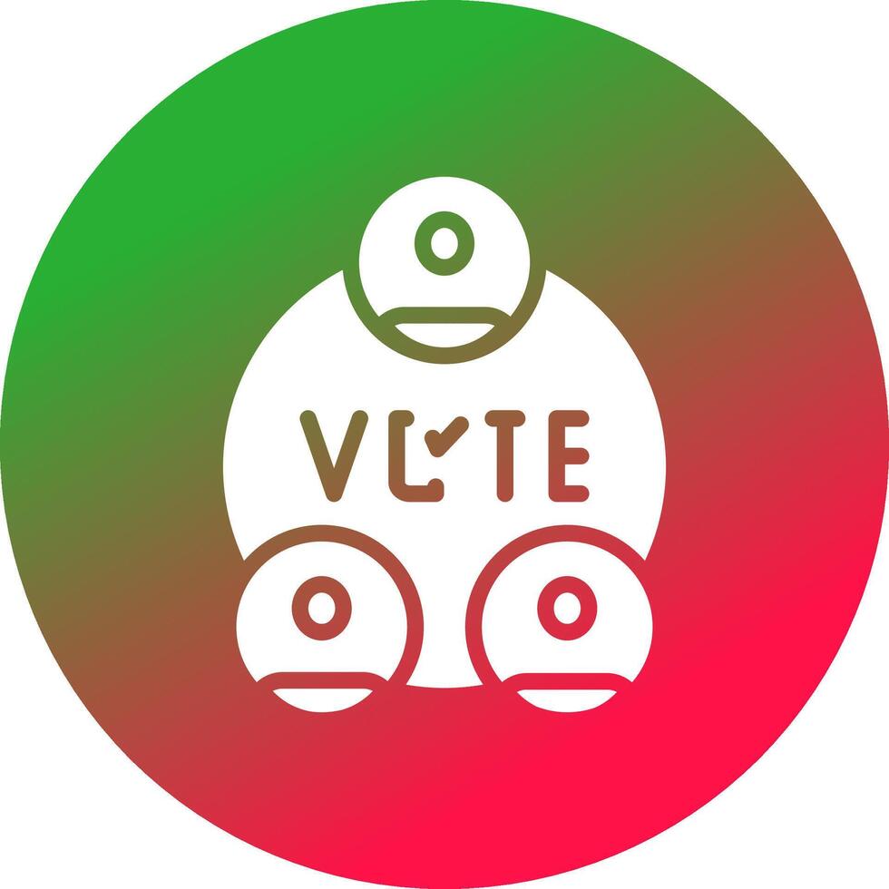 conception d'icônes créatives élections vecteur