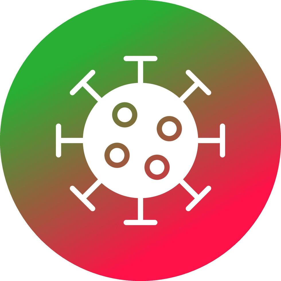 conception d'icône créative de virus vecteur