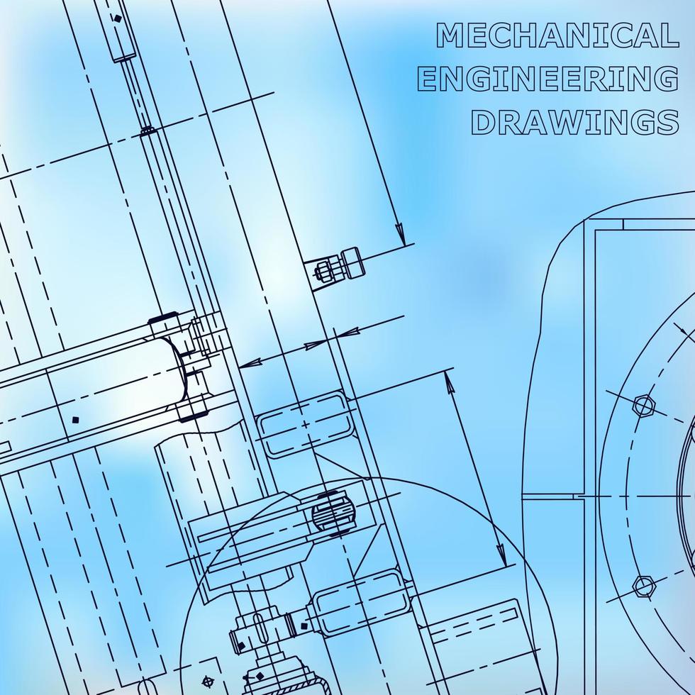 plan, croquis. illustration d'ingénierie vectorielle. couverture, flyer, bannière, arrière-plan vecteur