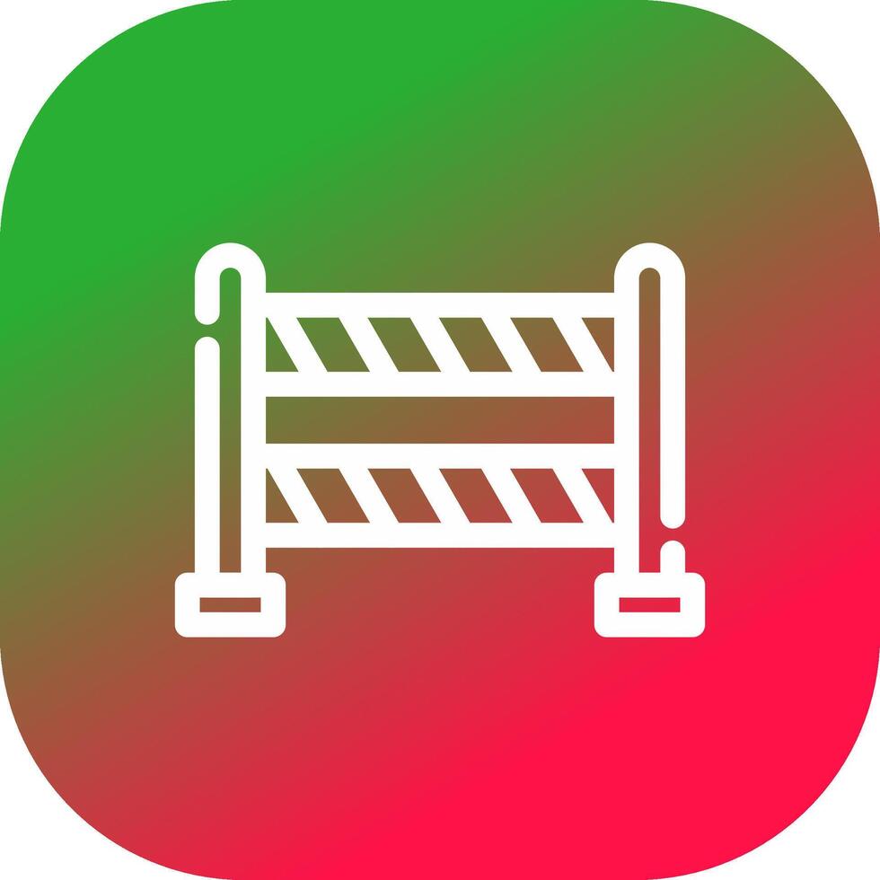 route blocus Créatif icône conception vecteur