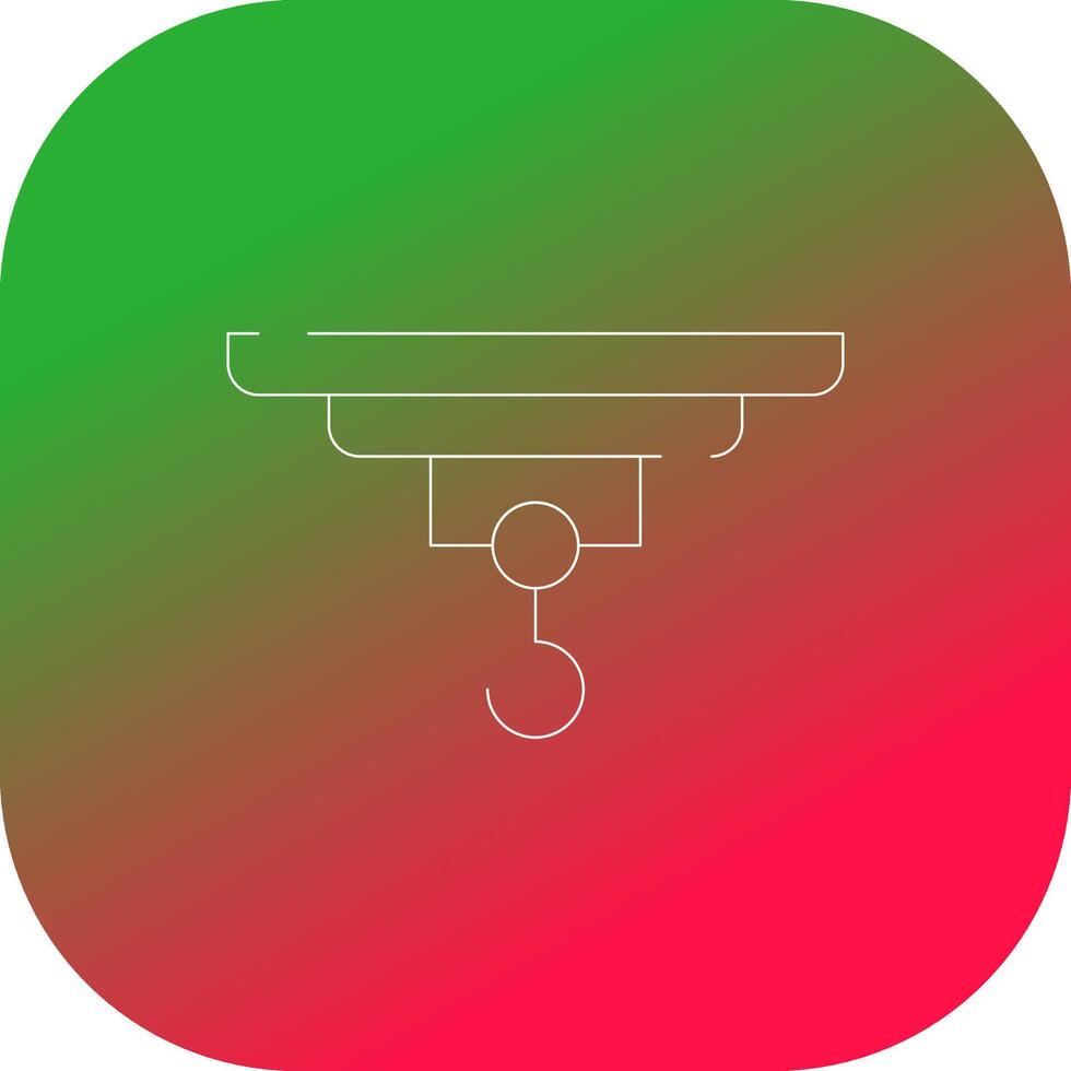 conception d'icône créative de grue vecteur