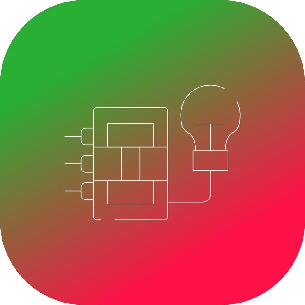 circuit Créatif icône conception vecteur