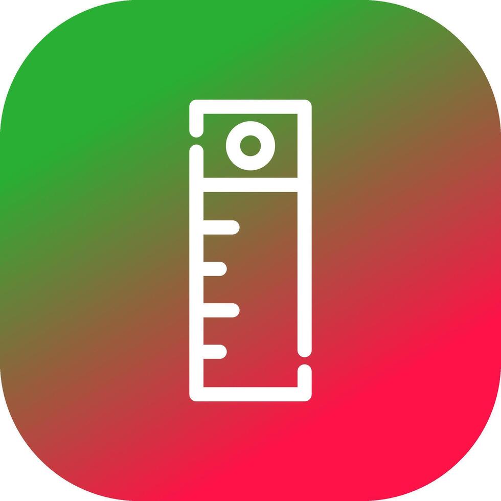 conception d'icône créative règle vecteur