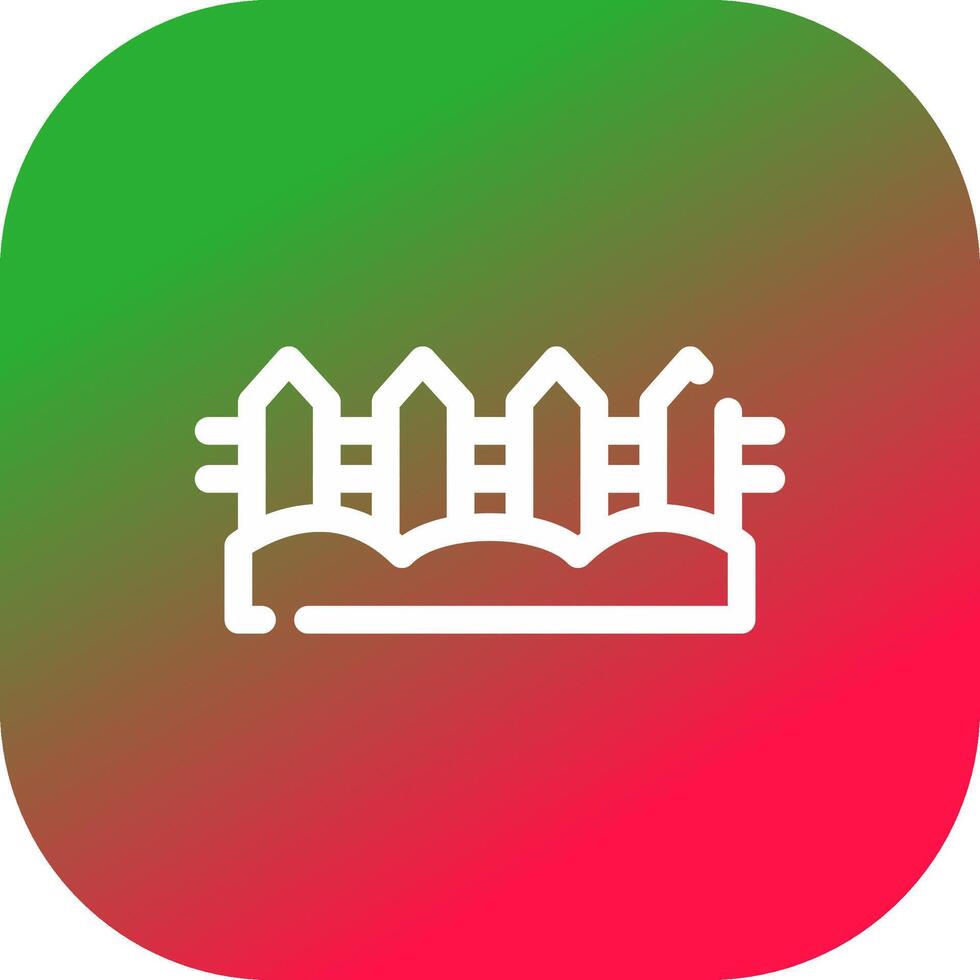 conception d'icône créative de clôture vecteur