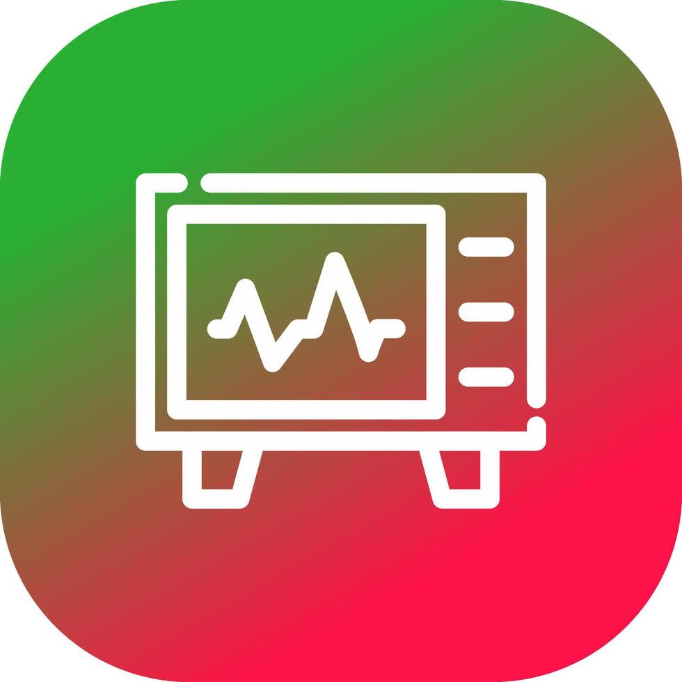conception d'icône créative cardiogramme vecteur
