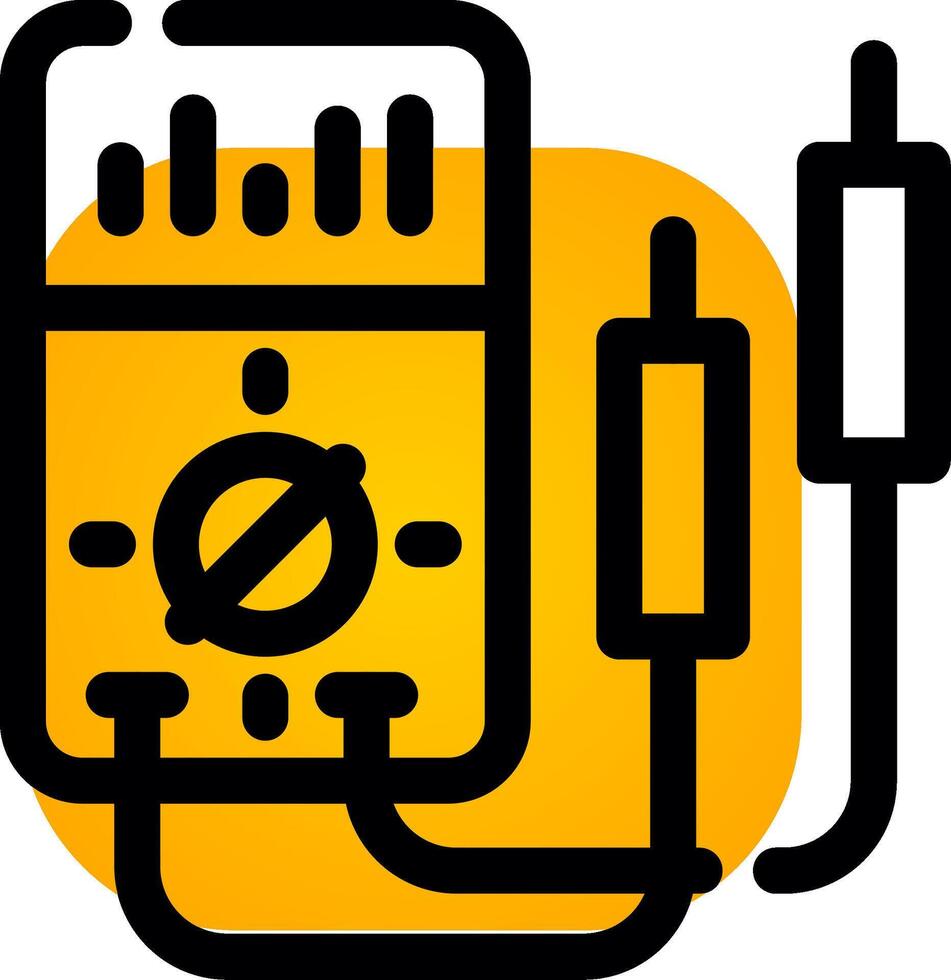 conception d'icône créative testeur vecteur