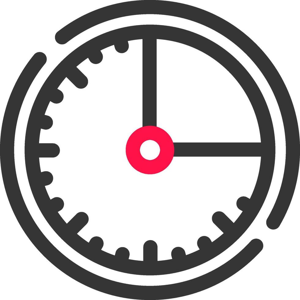 temps trimestre Créatif icône conception vecteur