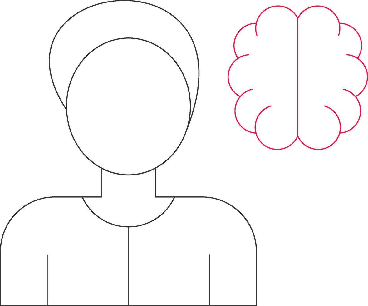 conception d'icône créative d'incertitude vecteur