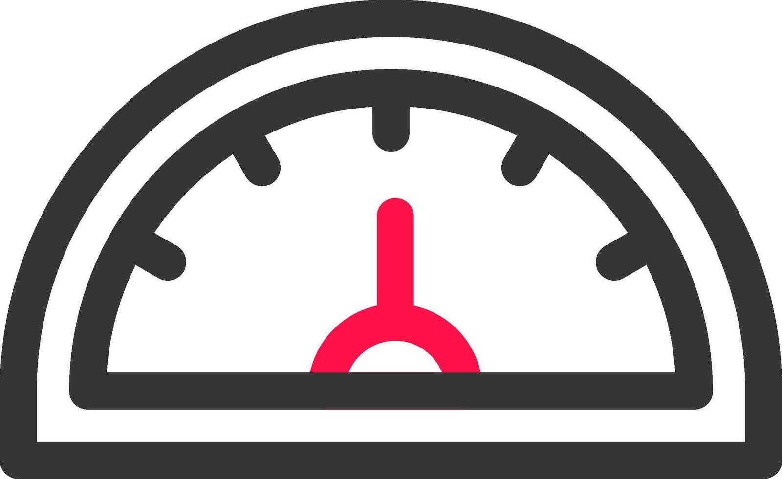 compteur de vitesse Créatif icône conception vecteur