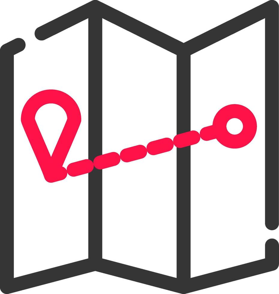 conception d'icônes créatives de carte vecteur