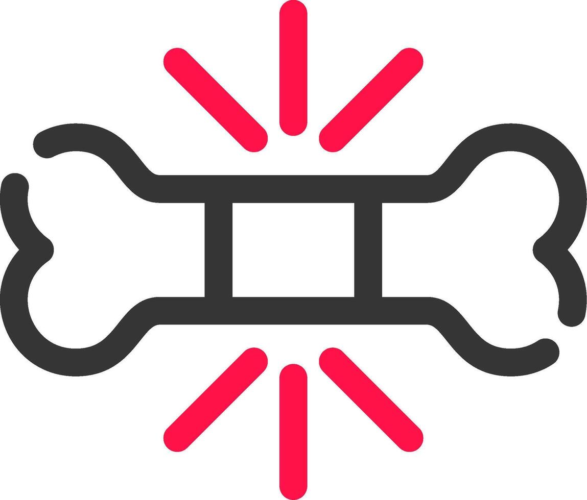 conception d'icône créative osseuse vecteur