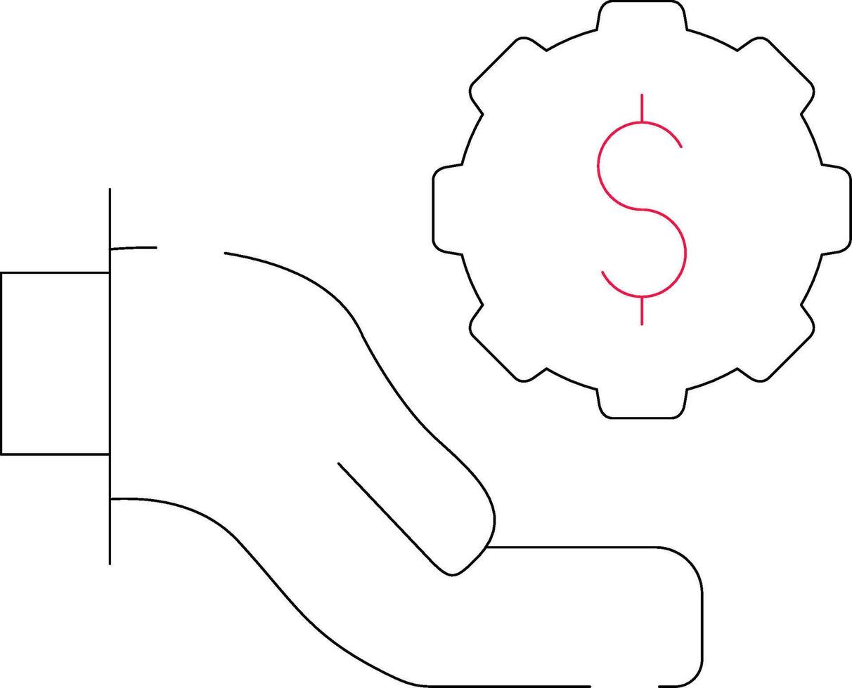 financement les options Créatif icône conception vecteur