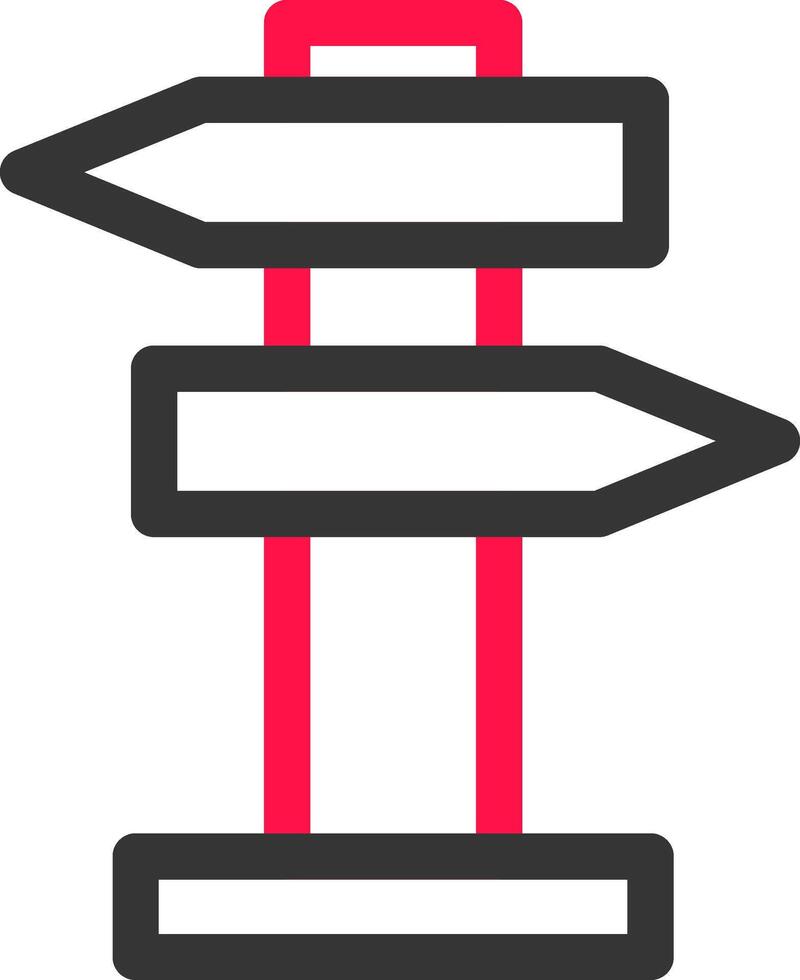 conception d'icône créative de panneau de signalisation vecteur